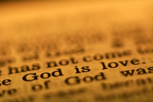 Bible-God Is Love